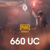  PUBG Mobile 660 UC